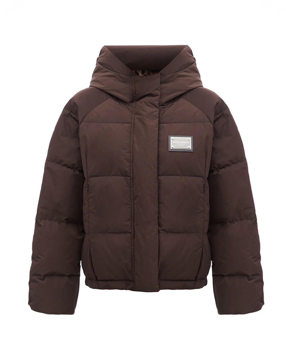  Куртка стеганная Dolce&Gabbana F9R19T-GDBWM, коричневый цвет • Купить в интернет-магазине Kameron