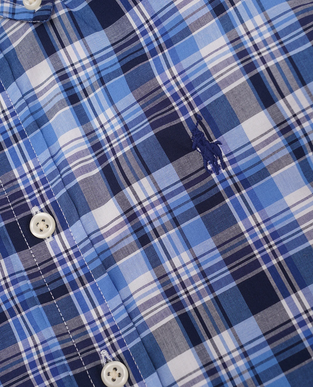 Детская рубашка Polo Ralph Lauren Kids 323862260032, синий цвет • Купить в интернет-магазине Kameron
