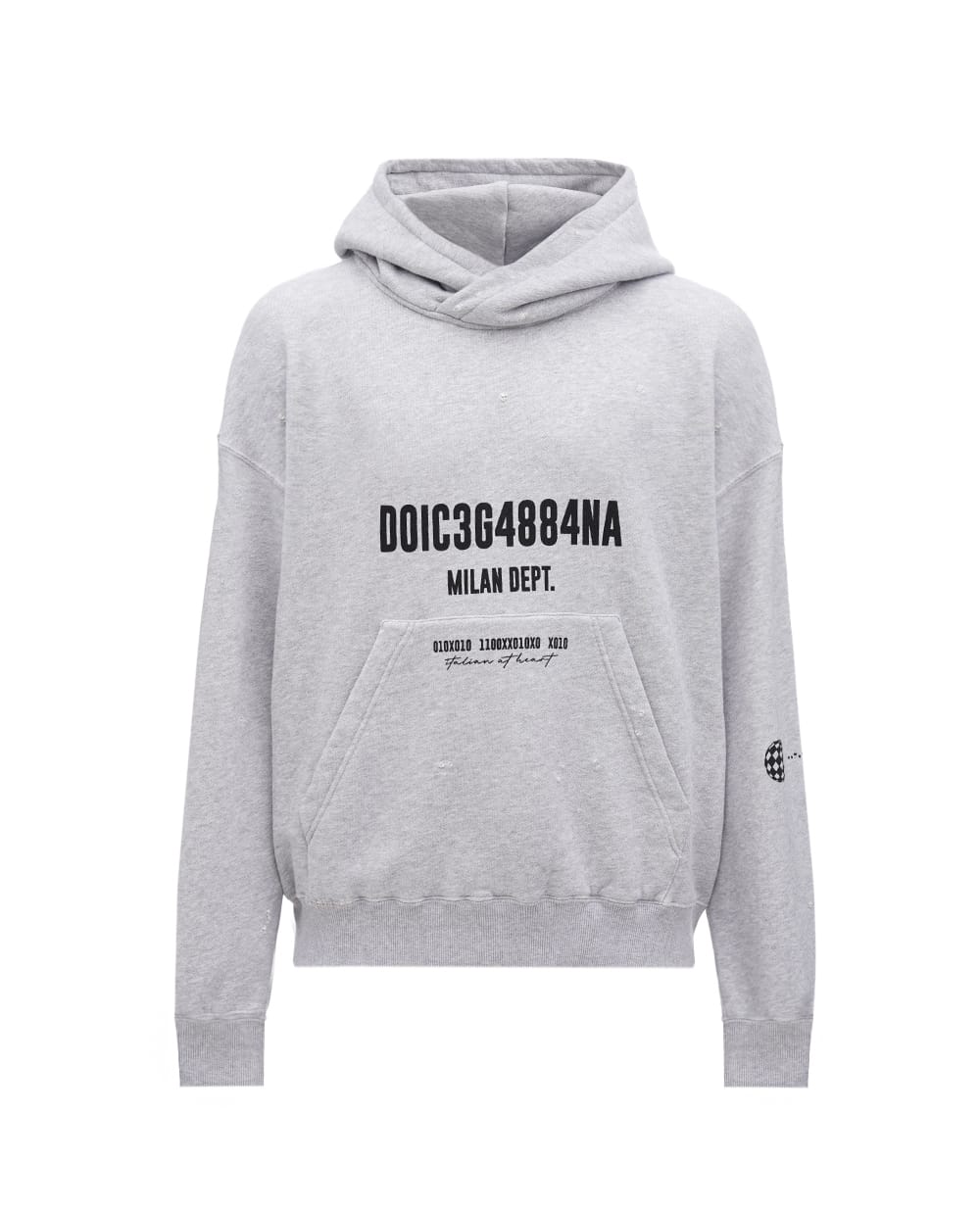 Худи DGVIB3 (костюм) Dolce&Gabbana G9AKPT-G7KX8, серый цвет • Купить в интернет-магазине Kameron