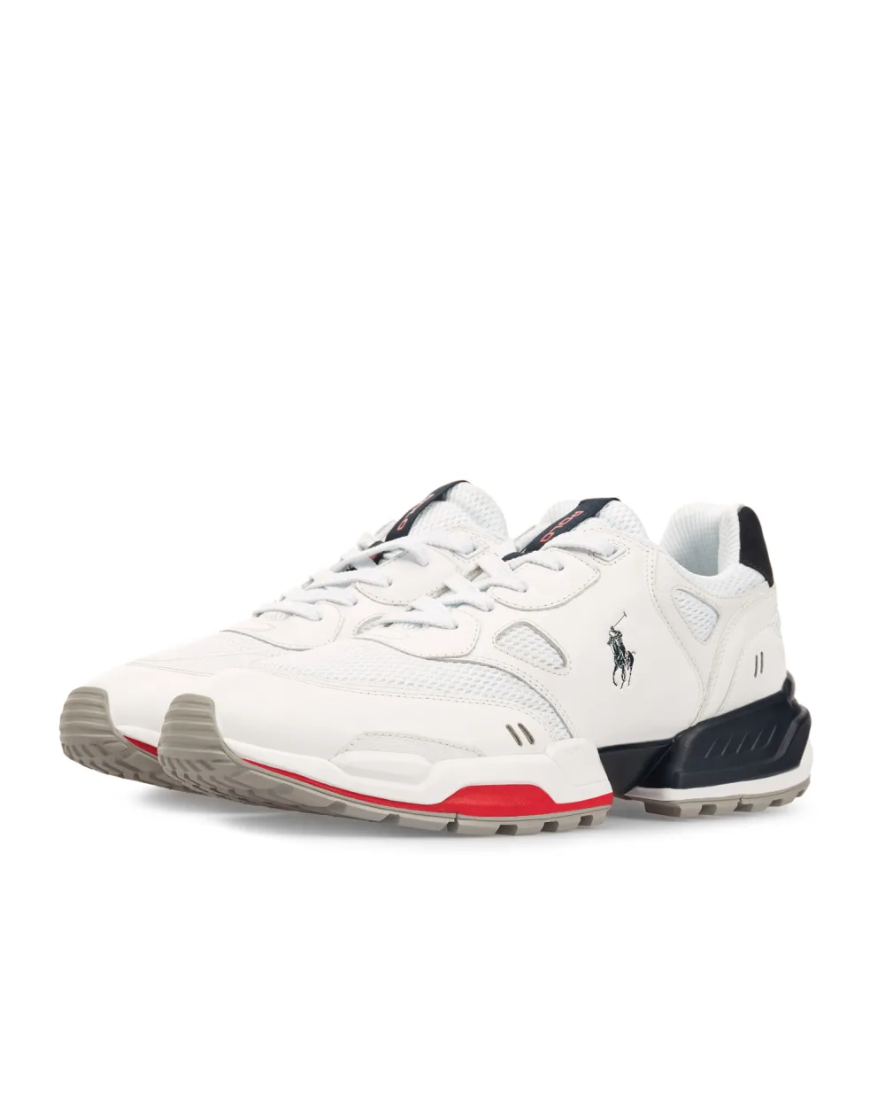 Кроссовки Jogger Polo Ralph Lauren 809829844001, белый цвет • Купить в интернет-магазине Kameron