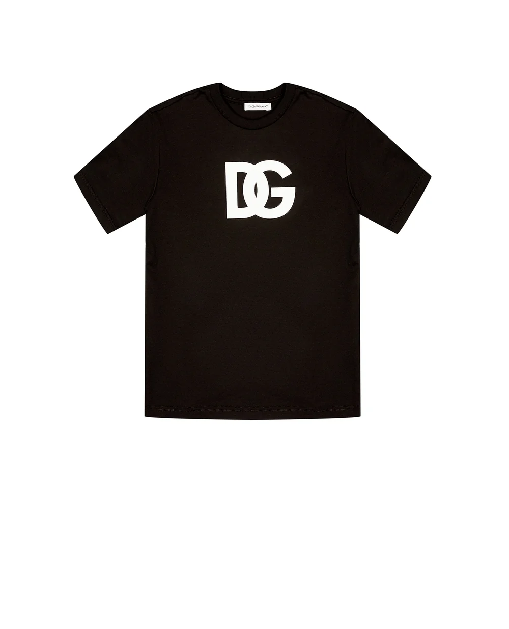 Детская футболка Dolce&Gabbana Kids L4JTBI-G7CB2-B, черный цвет • Купить в интернет-магазине Kameron