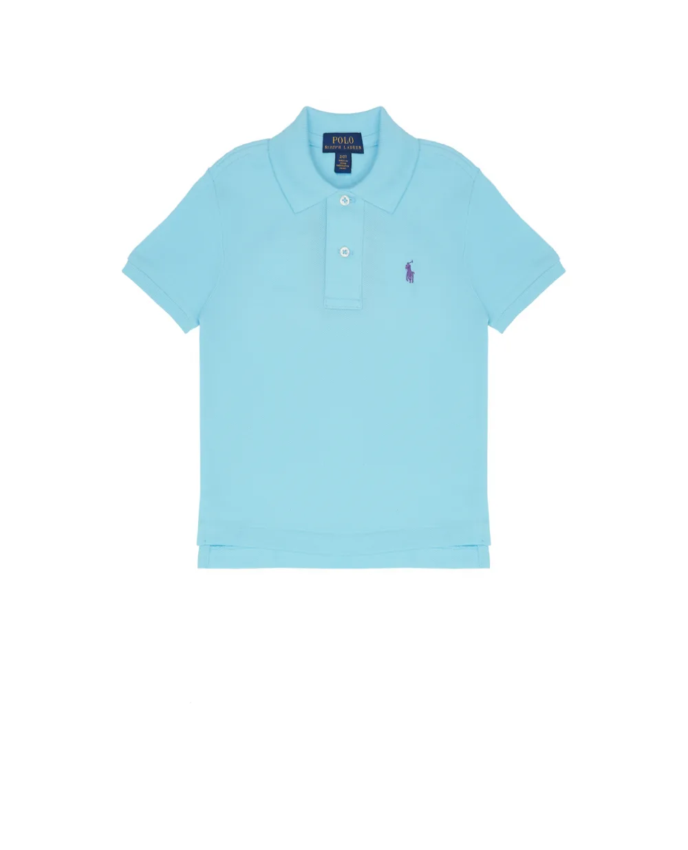 Поло Polo Ralph Lauren Kids 321703632019, голубой цвет • Купить в интернет-магазине Kameron