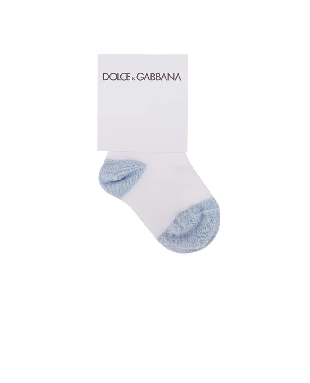 Детские носки Dolce&Gabbana Kids LNKA80-JACU1, белый цвет • Купить в интернет-магазине Kameron
