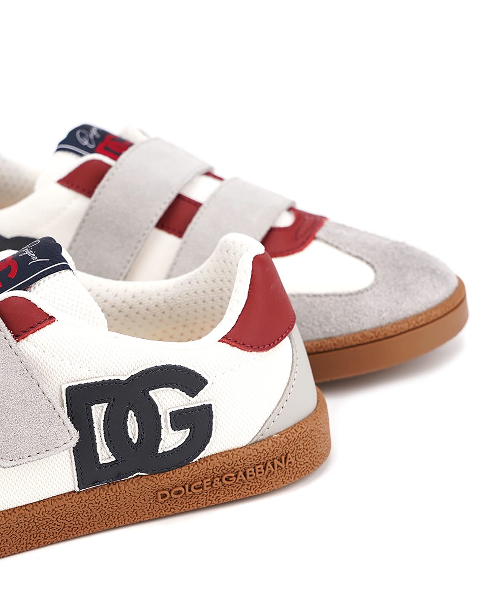 Детские кеды Dolce&Gabbana DA5254-A4278-M, белый цвет • Купить в интернет-магазине Kameron