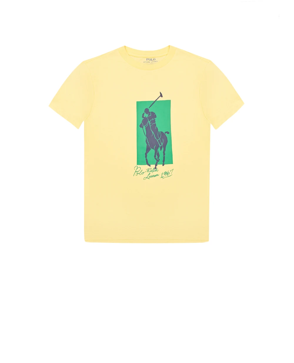 Детская футболка Polo Ralph Lauren Kids 323858940002, желтый цвет • Купить в интернет-магазине Kameron