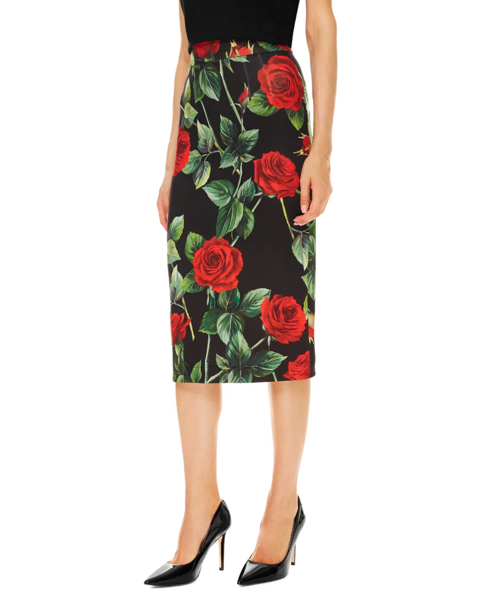Юбка Dolce&Gabbana F4B6VT-FSSF2, черный цвет • Купить в интернет-магазине Kameron