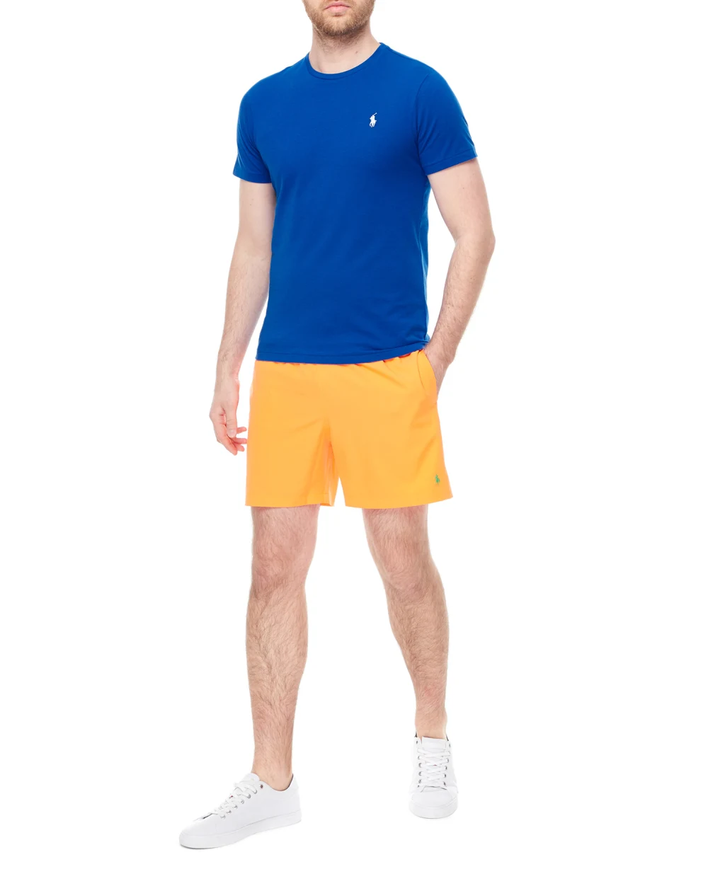 Футболка Polo Ralph Lauren 710671438210, синий цвет • Купить в интернет-магазине Kameron