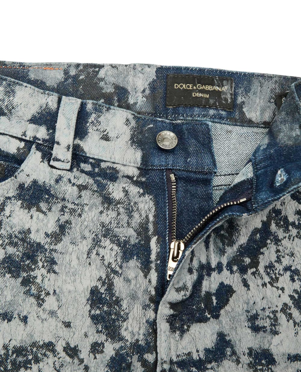 Дитячі джинсові шорти Dolce&Gabbana Kids L42Q37-LD961-S, синій колір • Купити в інтернет-магазині Kameron