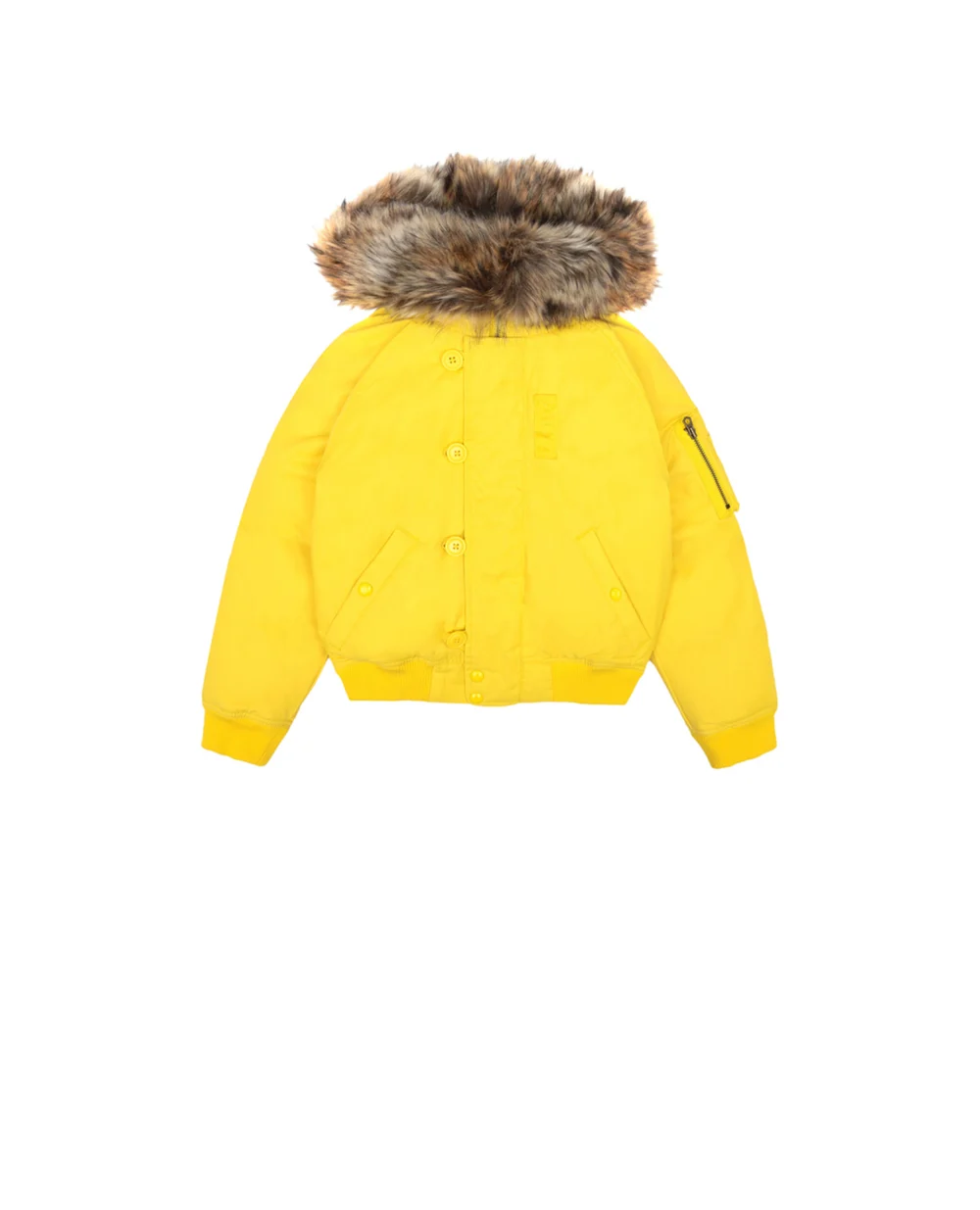 Детский пуховик Polo Ralph Lauren Kids 313760842001, желтый цвет • Купить в интернет-магазине Kameron
