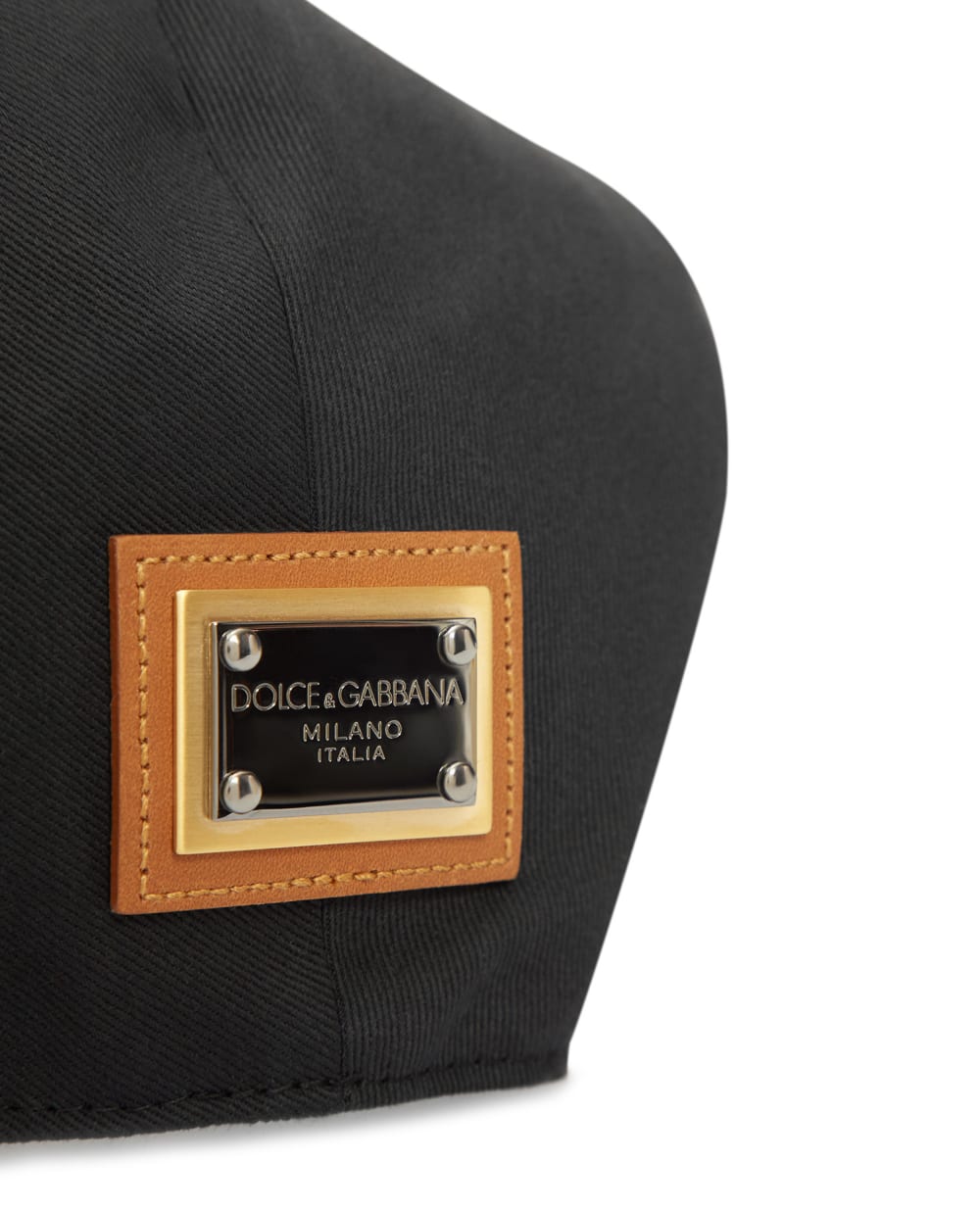 Кепи Dolce&Gabbana GH587A-FU6XP, черный цвет • Купить в интернет-магазине Kameron