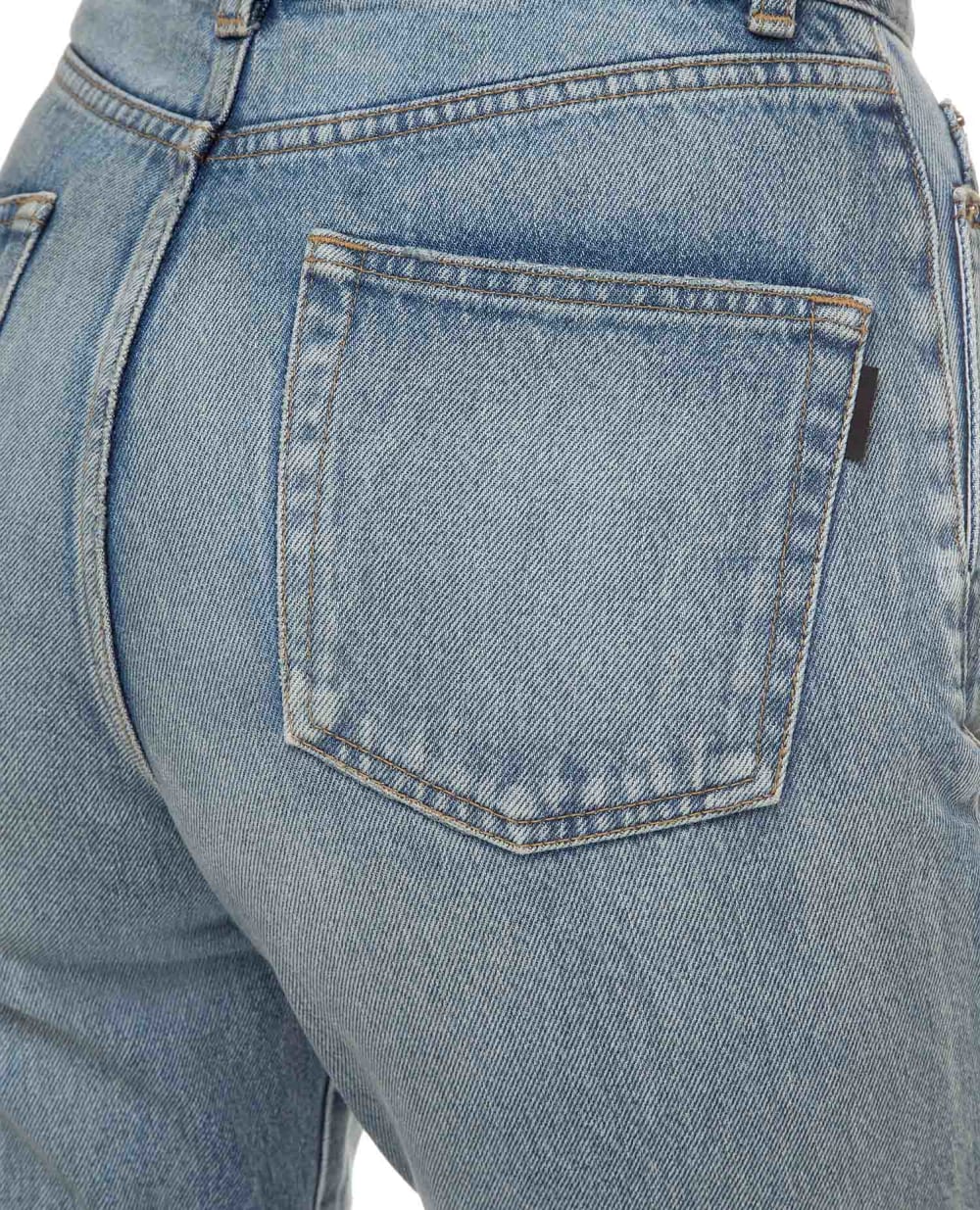 Джинсы Saint Laurent 601504-YM372, голубой цвет • Купить в интернет-магазине Kameron