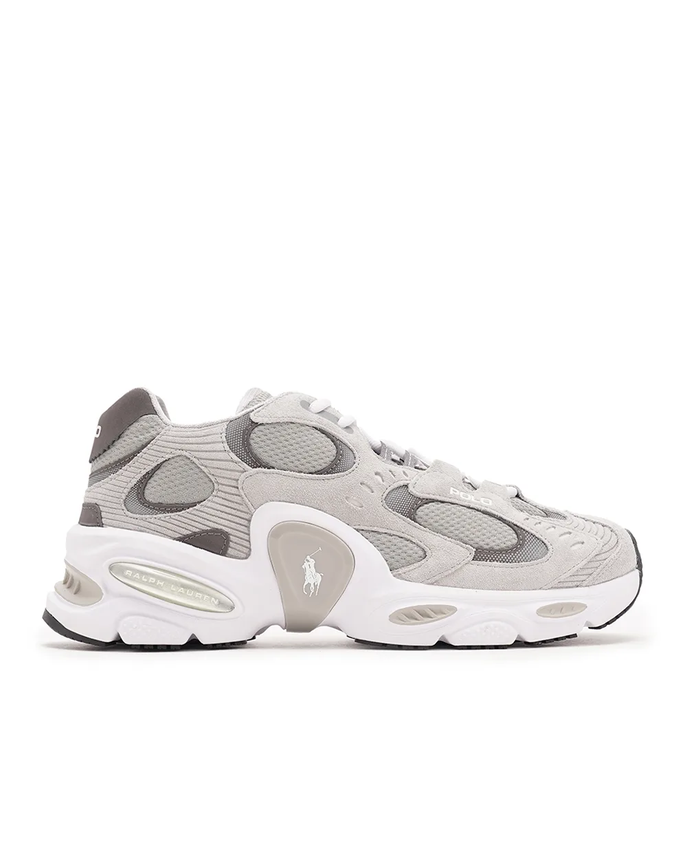 Кроссовки Modern Trainer 100 Polo Ralph Lauren 809913302001, серый цвет • Купить в интернет-магазине Kameron