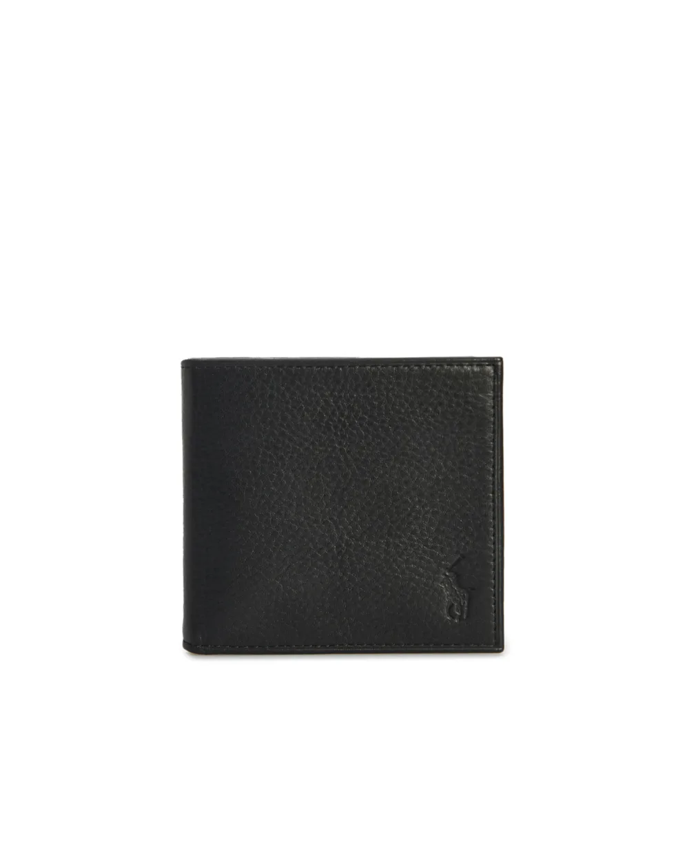 Кожаный кошелек Polo Ralph Lauren 405526310003, черный цвет • Купить в интернет-магазине Kameron