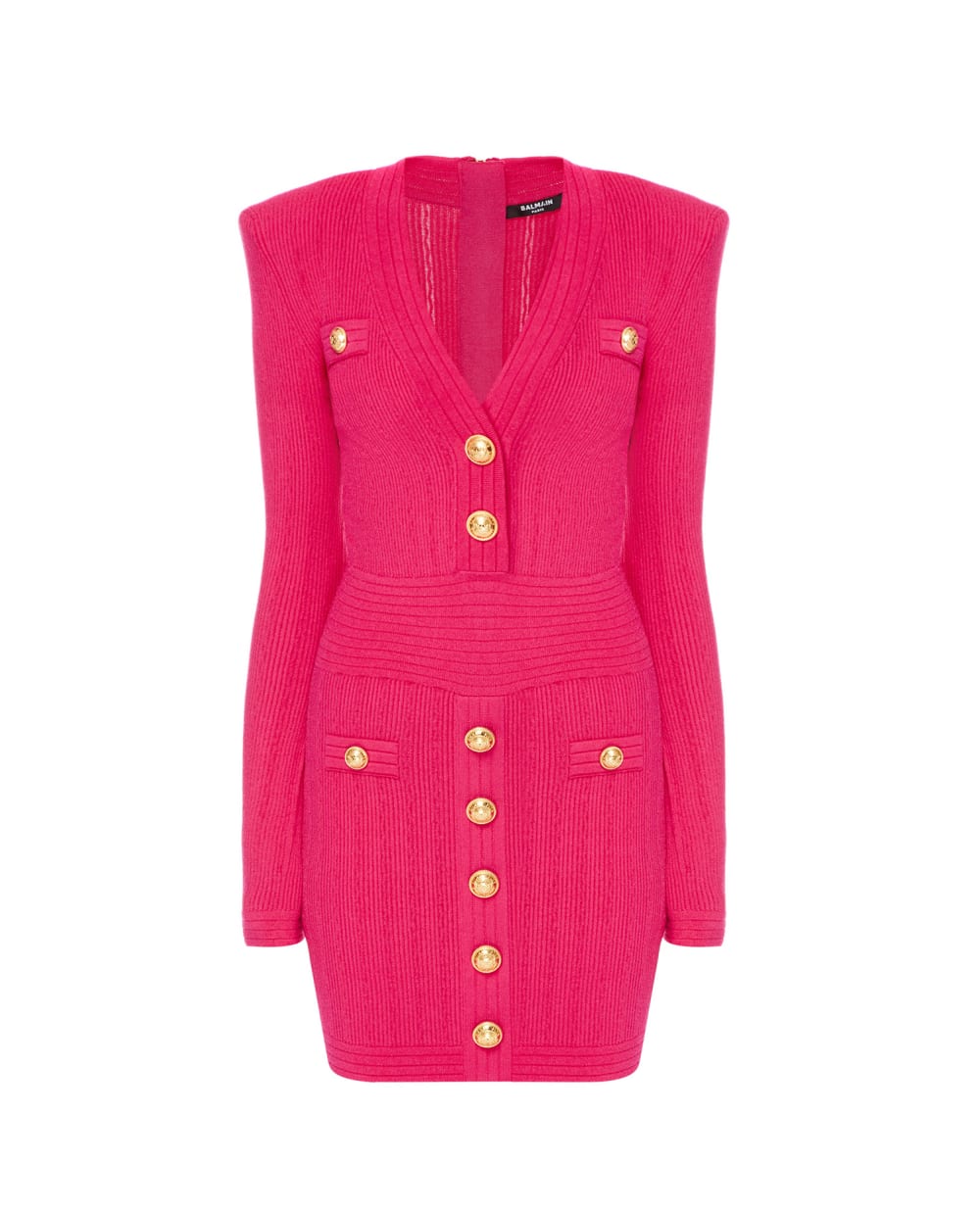Платье Balmain YF1R8060KB00, розовый цвет • Купить в интернет-магазине Kameron