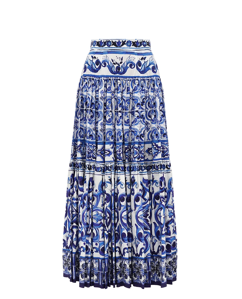 Юбка Dolce&Gabbana F4CELT-HH5BD, белый цвет • Купить в интернет-магазине Kameron
