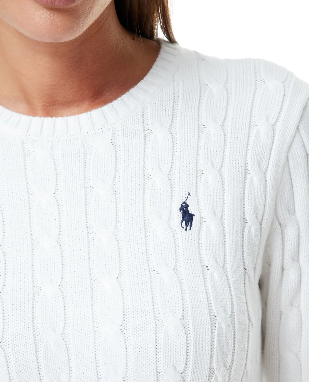 Джемпер Polo Ralph Lauren 211747397002, белый цвет • Купить в интернет-магазине Kameron