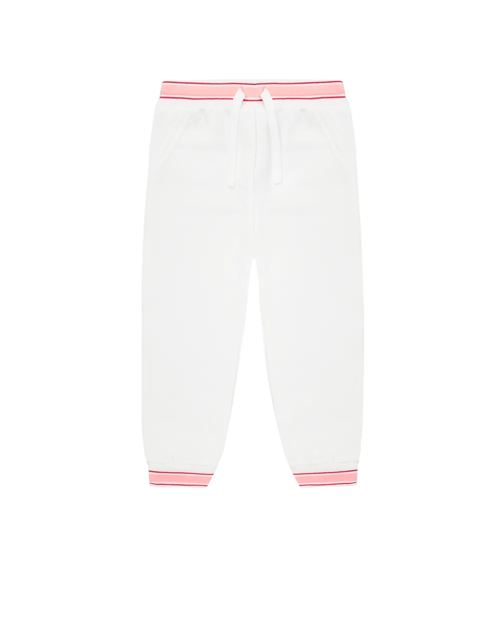 Спортивные брюки Dolce&Gabbana Kids L2JP4A-G7YFB, белый цвет • Купить в интернет-магазине Kameron
