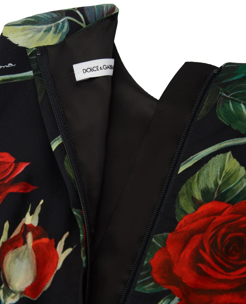 Детское платье Dolce&Gabbana Kids L52DX5-FS8CR-B, черный цвет • Купить в интернет-магазине Kameron