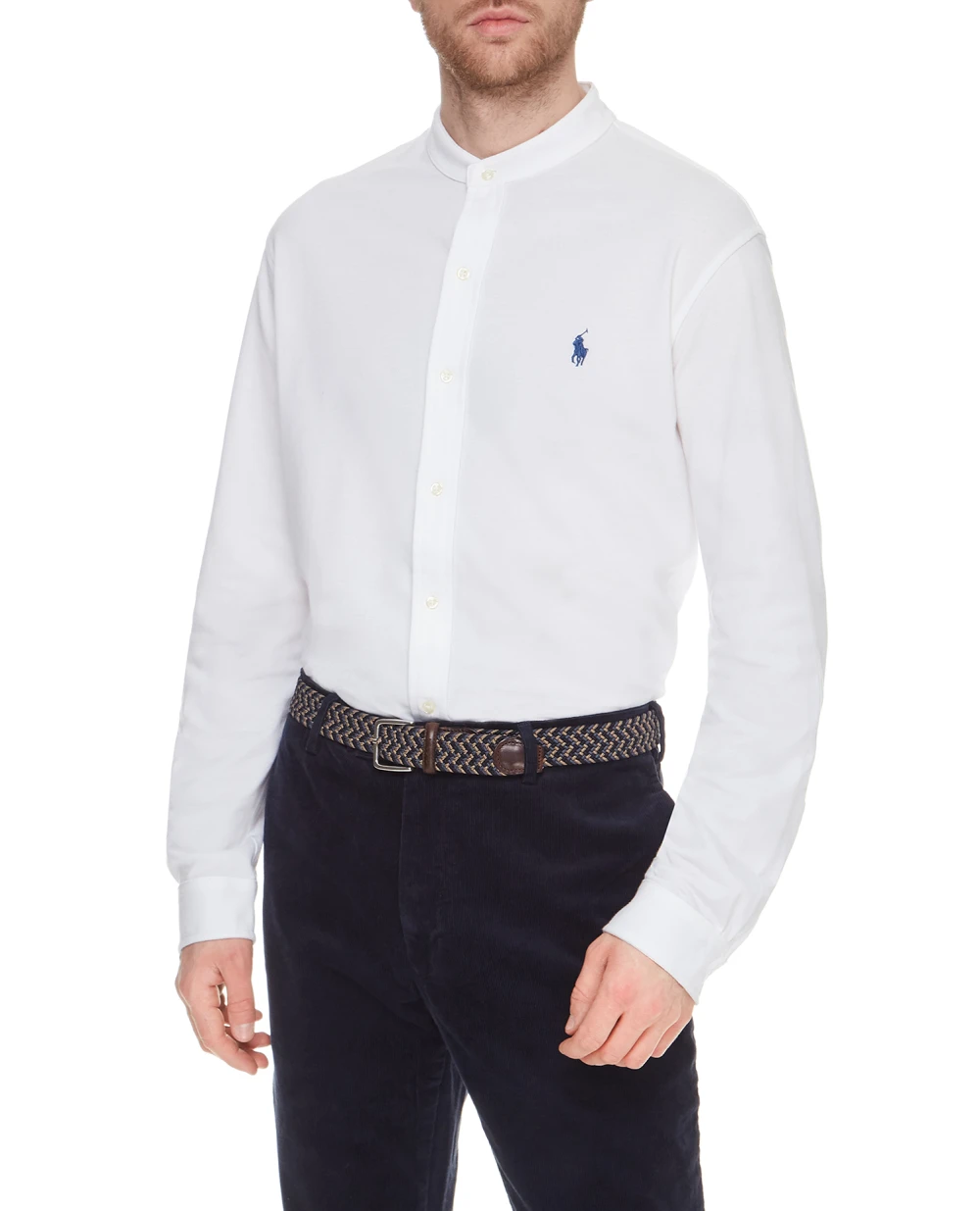 Рубашка Polo Ralph Lauren 742468002, белый цвет • Купить в интернет-магазине Kameron