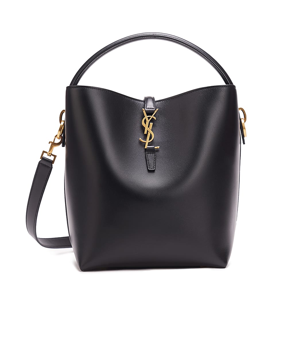 Кожаная сумка Le 37 Saint Laurent 742828-2R20W, черный цвет • Купить в интернет-магазине Kameron