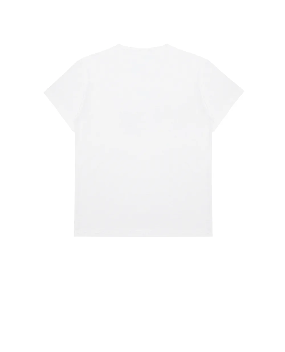 Футболка Dolce&Gabbana Kids L4JT6S-G7YFF-S, белый цвет • Купить в интернет-магазине Kameron