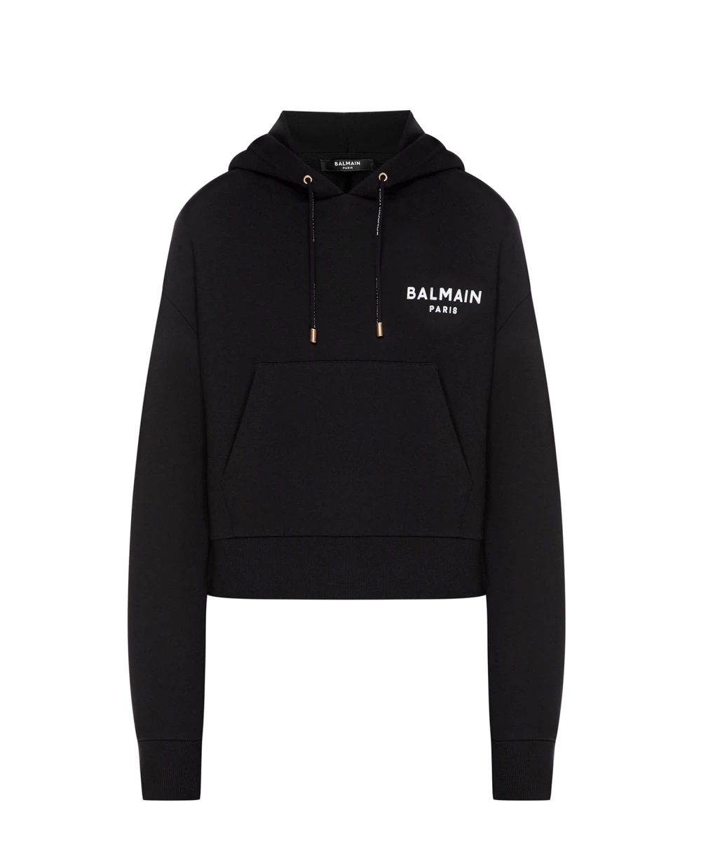 Худи Balmain WF1JP000B013, черный цвет • Купить в интернет-магазине Kameron