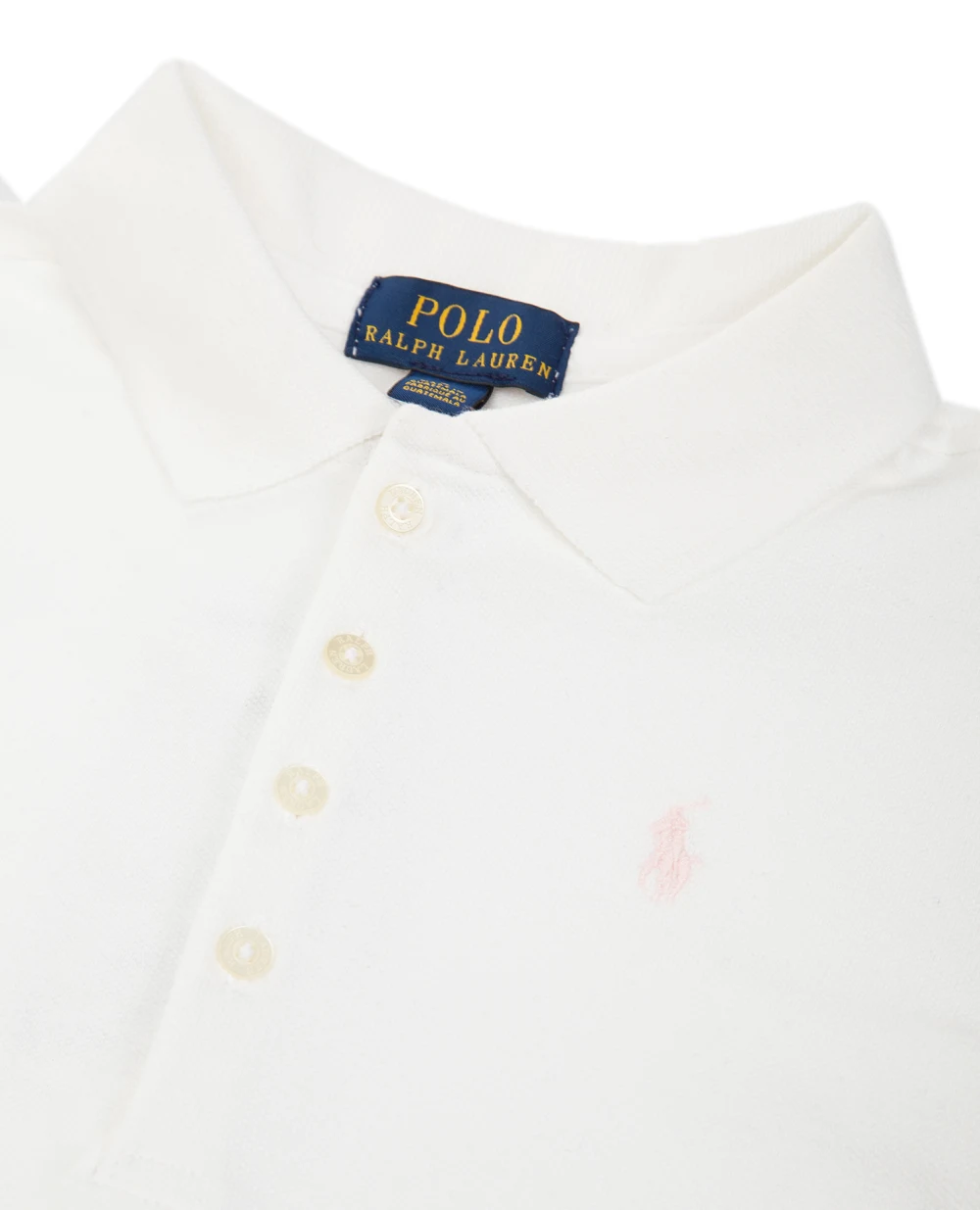 Детское поло Polo Ralph Lauren Kids 313573242005, белый цвет • Купить в интернет-магазине Kameron