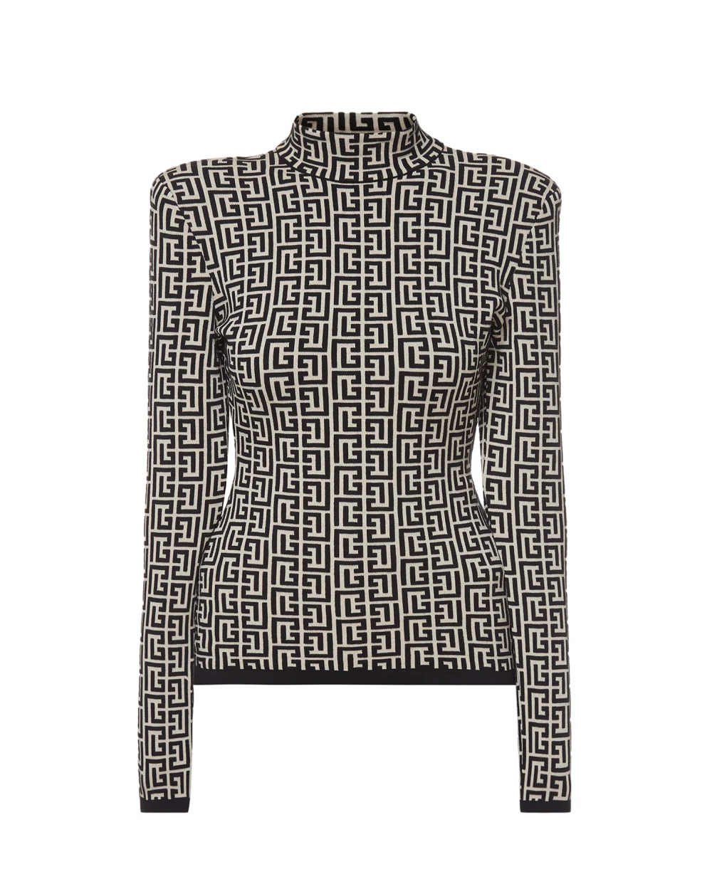 Шерстяной гольф Balmain WF1KF000K253, разноцветный цвет • Купить в интернет-магазине Kameron