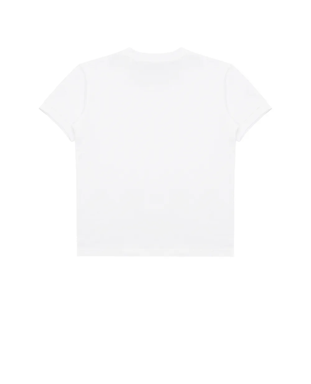 Футболка Dolce&Gabbana Kids L4JT8A-G7YJK-B, белый цвет • Купить в интернет-магазине Kameron