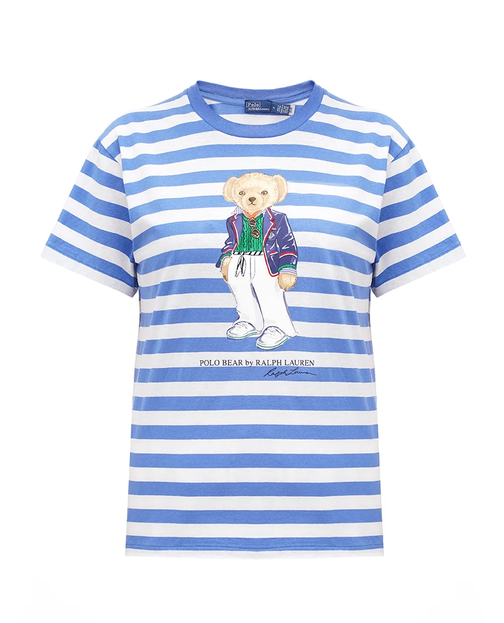 Футболка Polo Bear Polo Ralph Lauren 211924300001, синий цвет • Купить в интернет-магазине Kameron