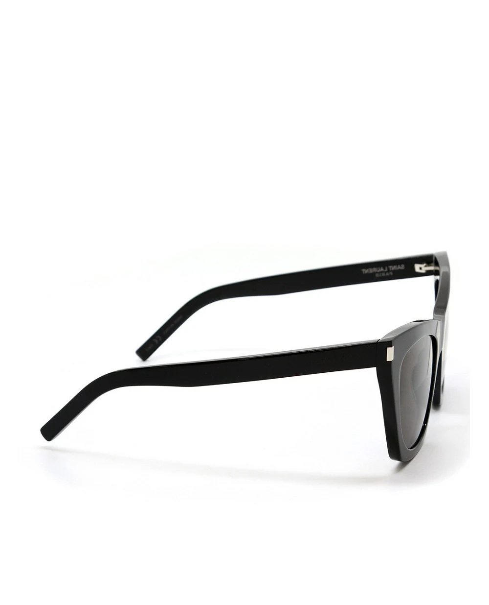 Солнцезащитные очки Saint Laurent SL 214 KATE-001, черный цвет • Купить в интернет-магазине Kameron