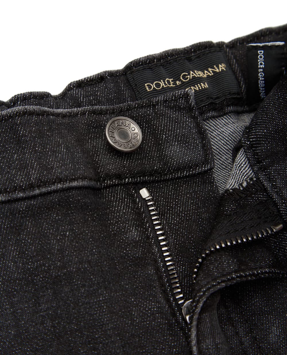 Детские джинсы Dolce&Gabbana Kids L11F98-LD985, черный цвет • Купить в интернет-магазине Kameron