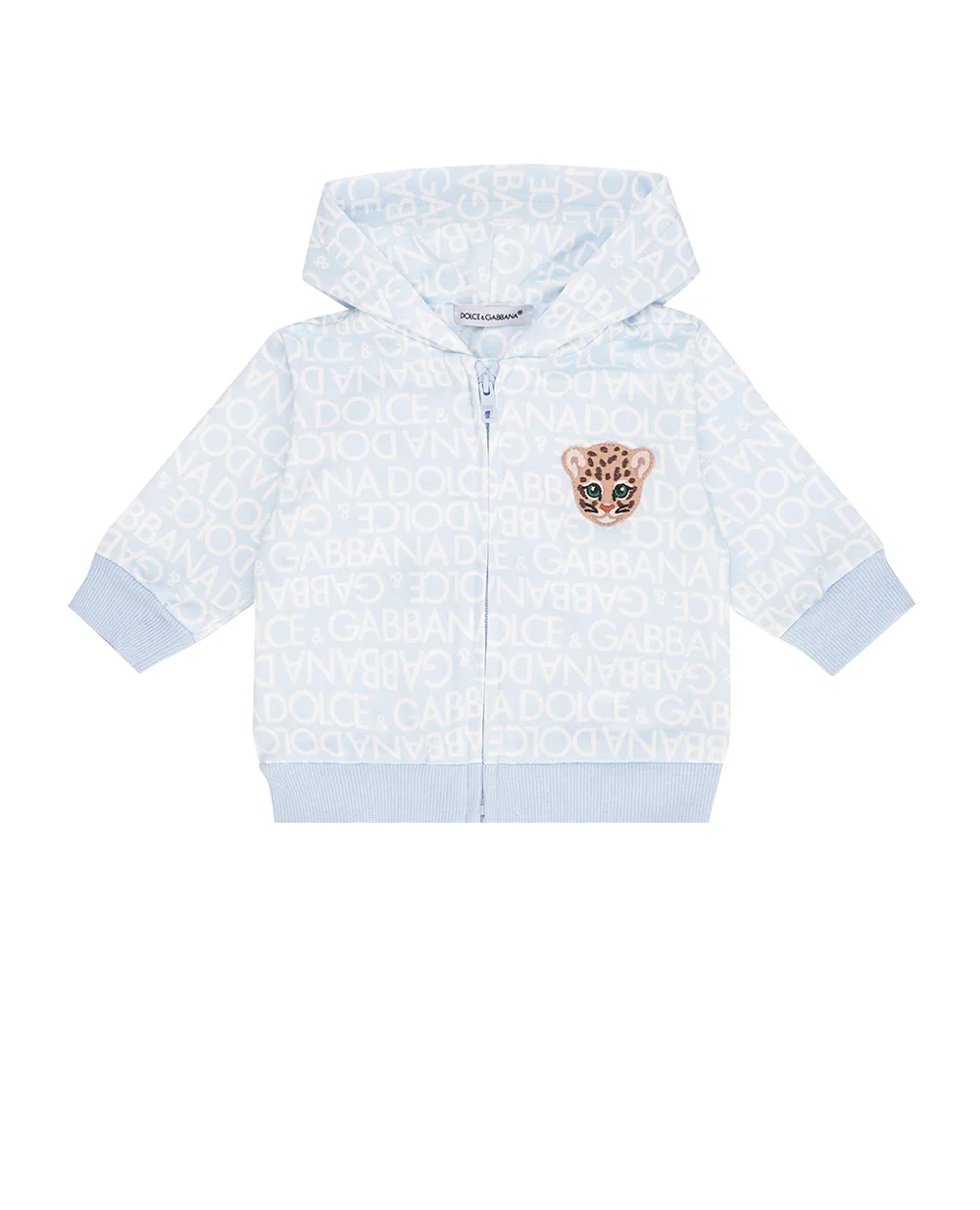 Детская толстовка (костюм) Dolce&Gabbana Kids L1JWHM-G7KR1, голубой цвет • Купить в интернет-магазине Kameron
