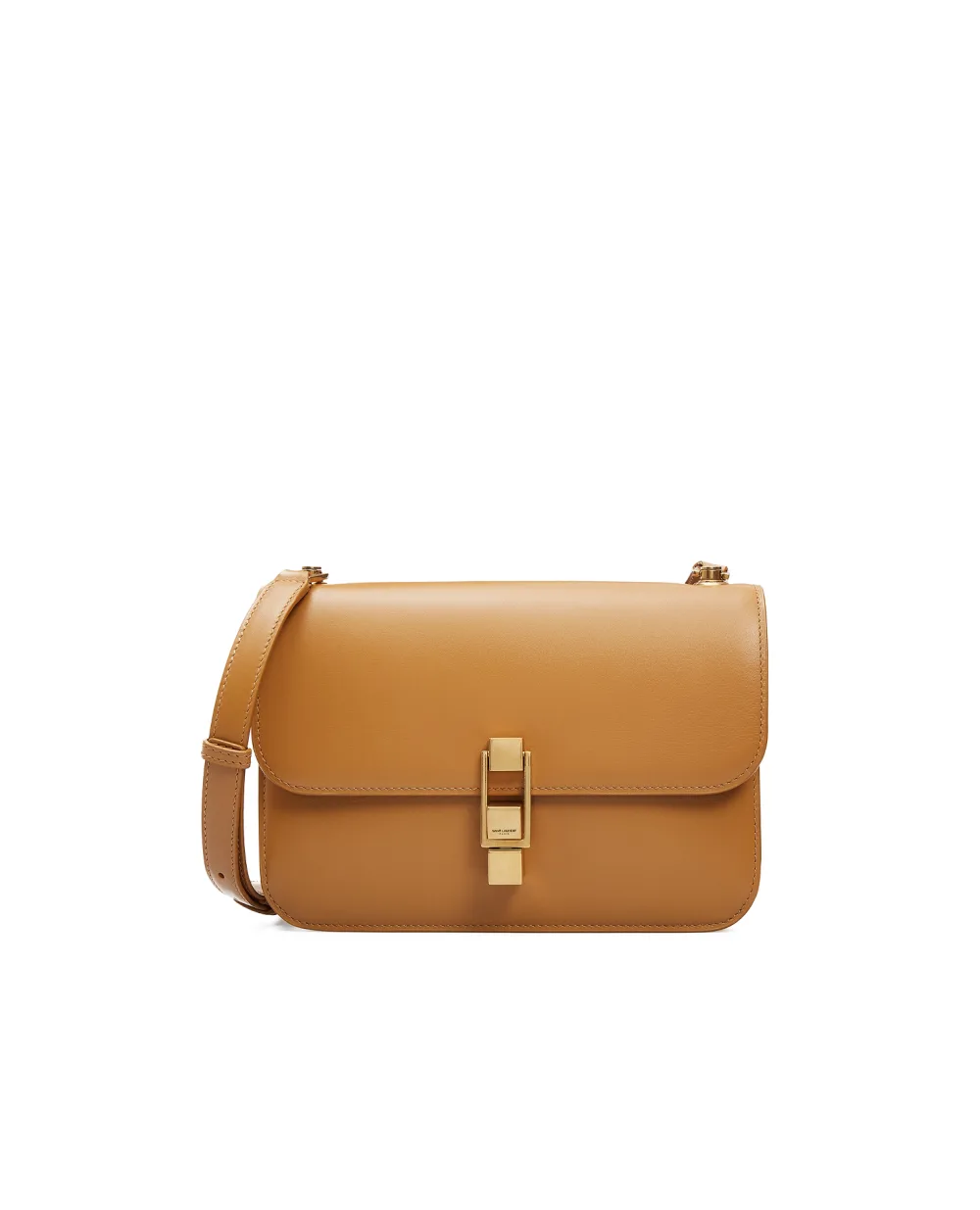 Кожаная сумка Carré Saint Laurent 633214-1YF0W, рыжий цвет • Купить в интернет-магазине Kameron