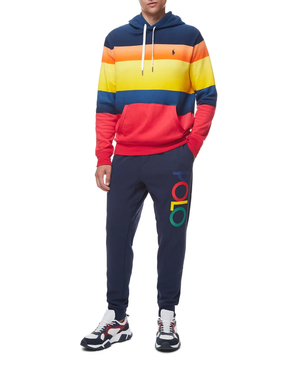 Худи Polo Ralph Lauren 710842858001, разноцветный цвет • Купить в интернет-магазине Kameron
