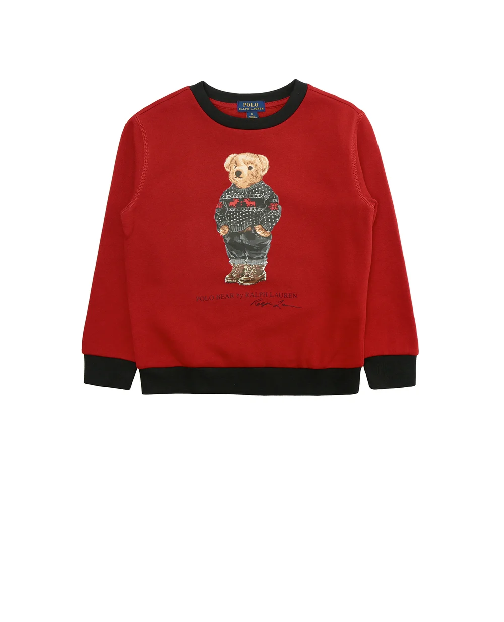 Свитшот Polo Ralph Lauren Kids 323853820001, красный цвет • Купить в интернет-магазине Kameron