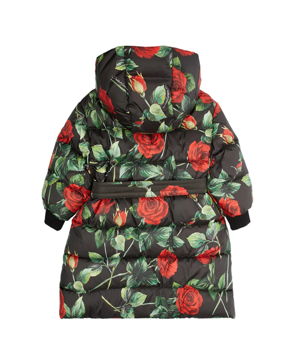 Пуховик Dolce&Gabbana Kids L5JBJM-FSSGK-S, черный цвет • Купить в интернет-магазине Kameron
