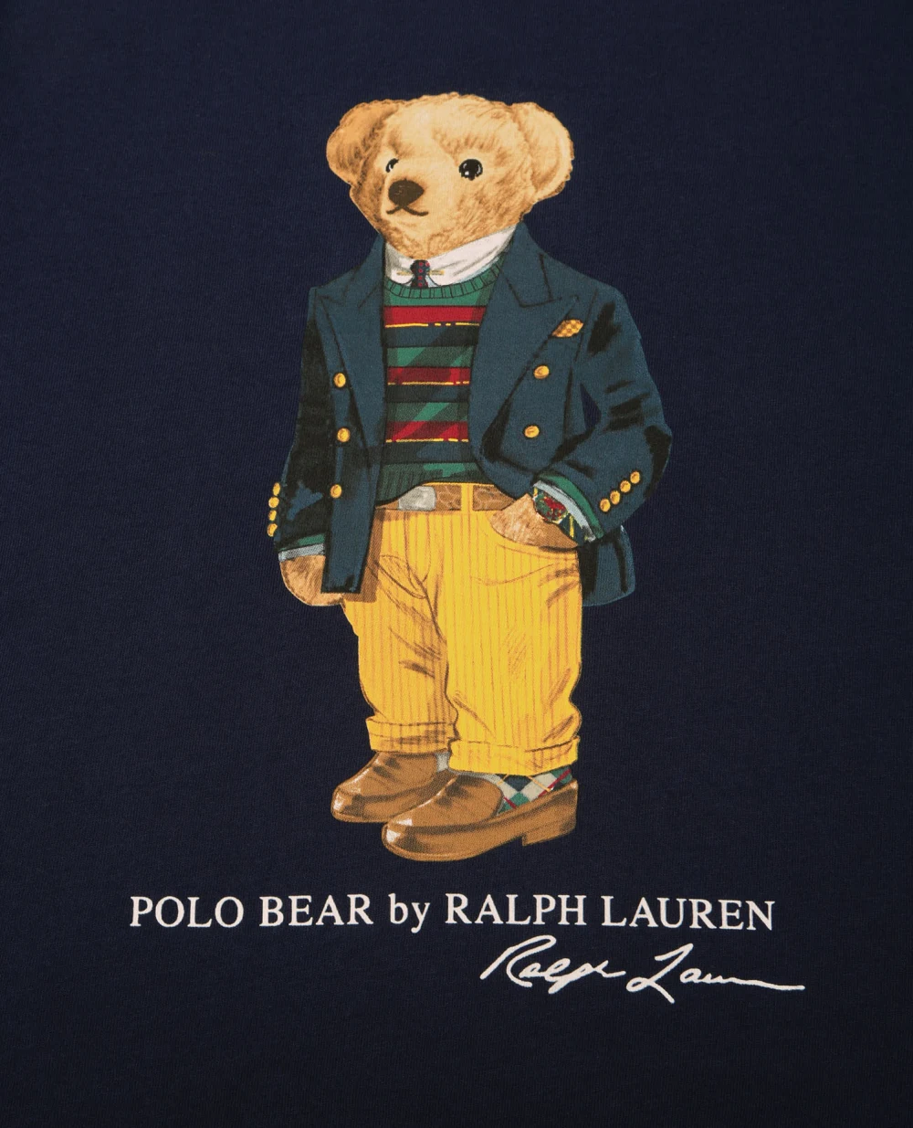 Детская футболка Polo Bear Polo Ralph Lauren Kids 323853828004, синий цвет • Купить в интернет-магазине Kameron