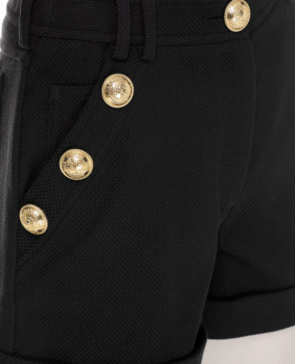 Шорты Balmain WF1PA005C208, черный цвет • Купить в интернет-магазине Kameron