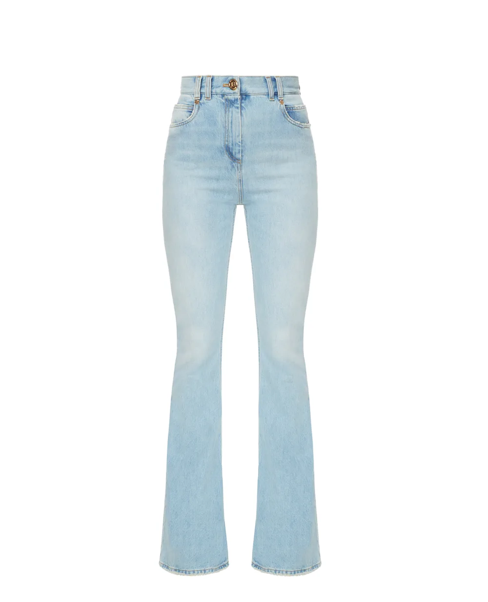 Джинсы Balmain XF1MJ025DB53, голубой цвет • Купить в интернет-магазине Kameron