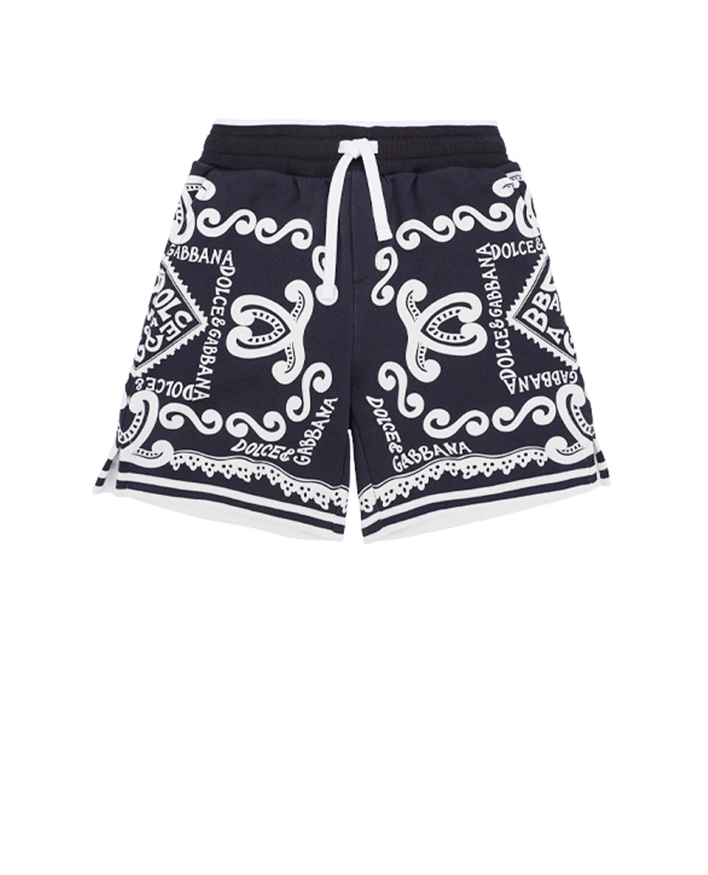 Детские шорты Dolce&Gabbana Kids L4JQS4-G7LP1-S, черный цвет • Купить в интернет-магазине Kameron