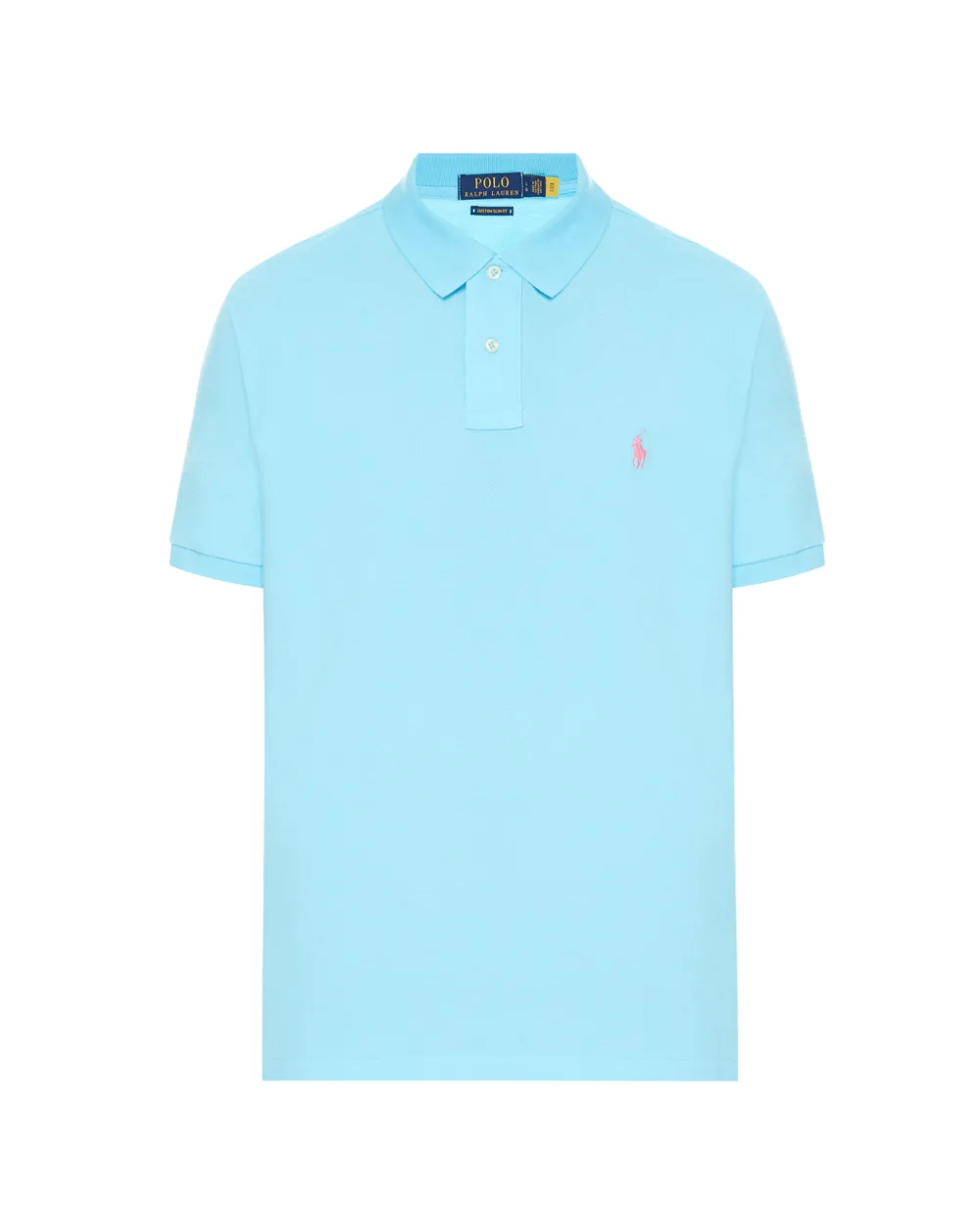 Поло Mesh Polo Ralph Lauren 710782592023, голубой цвет • Купить в интернет-магазине Kameron