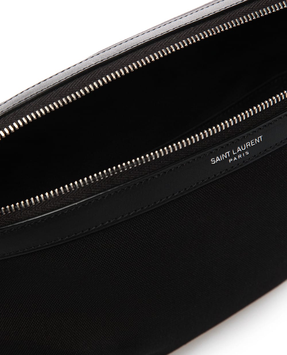Поясная сумка Saint Laurent 557831-GIVLE-, черный цвет • Купить в интернет-магазине Kameron