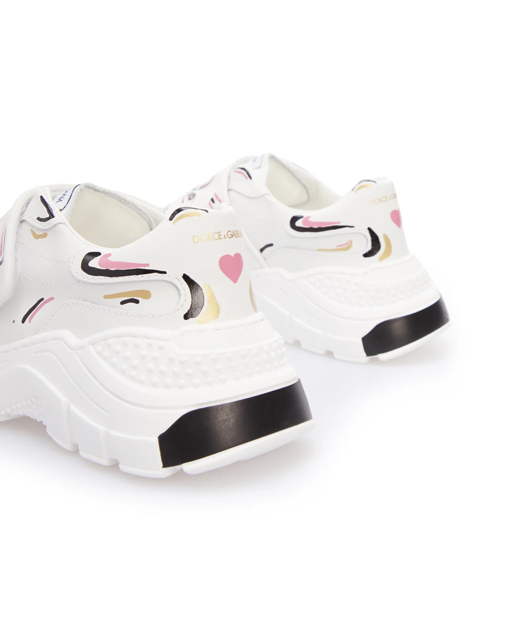кроссовки Dolce&Gabbana Kids D11016-AJ931-S, белый цвет • Купить в интернет-магазине Kameron