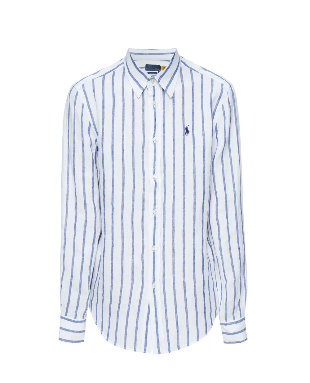 Льняная рубашка Polo Ralph Lauren 211780668010, белый цвет • Купить в интернет-магазине Kameron