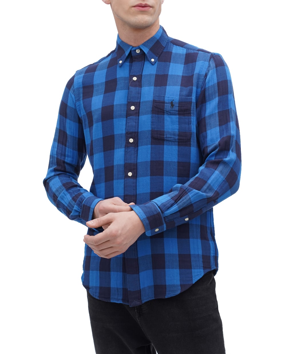 Рубашка Polo Ralph Lauren 710922250002, разноцветный цвет • Купить в интернет-магазине Kameron