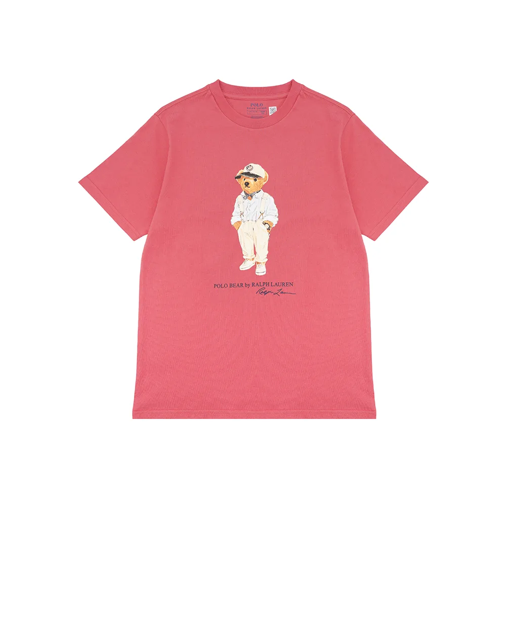 Детская футболка Polo Bear Polo Ralph Lauren Kids 322853828032, коралловый цвет • Купить в интернет-магазине Kameron