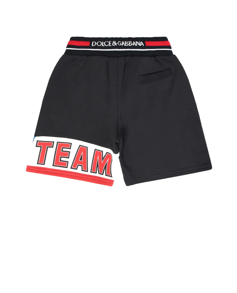 Шорты Dolce&Gabbana Kids L4JQH1-G7WWM-B, синий цвет • Купить в интернет-магазине Kameron