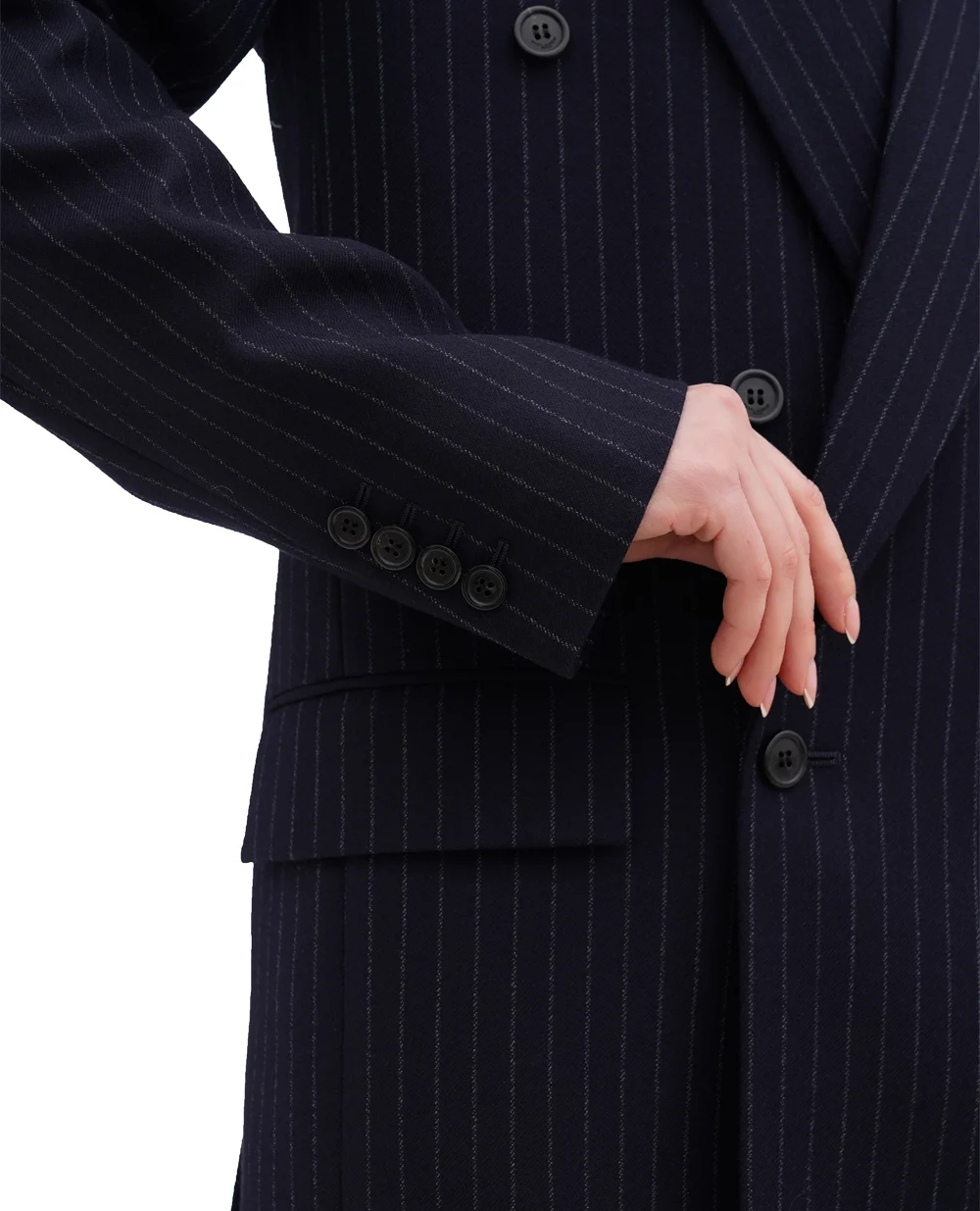Жакет Saint Laurent 762930-Y127W, темно-синий цвет • Купить в интернет-магазине Kameron