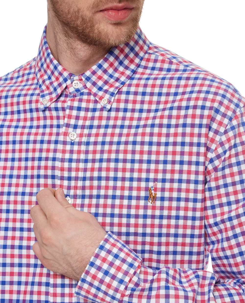 Рубашка Polo Ralph Lauren 729249010, разноцветный цвет • Купить в интернет-магазине Kameron